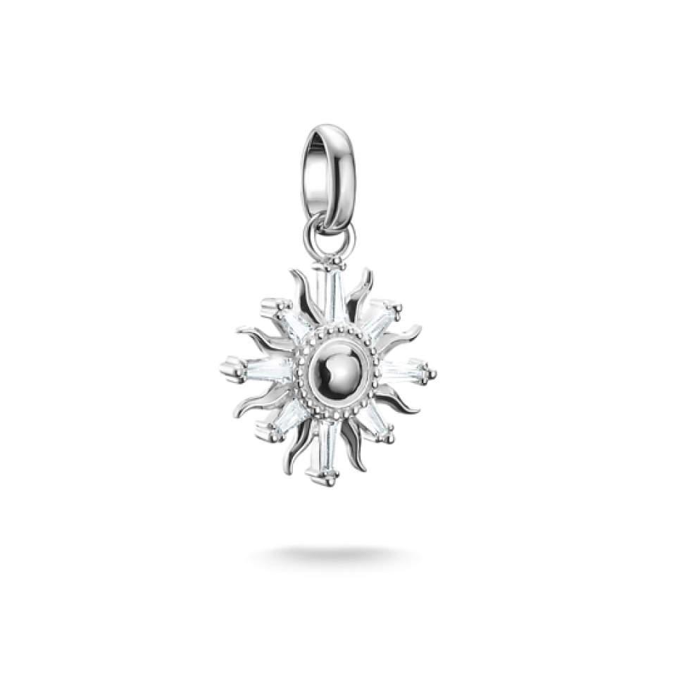 Breloque pour femme en argent 925, cubic zirconium, soleil - CC1246-051-14 - Thomas Sabo