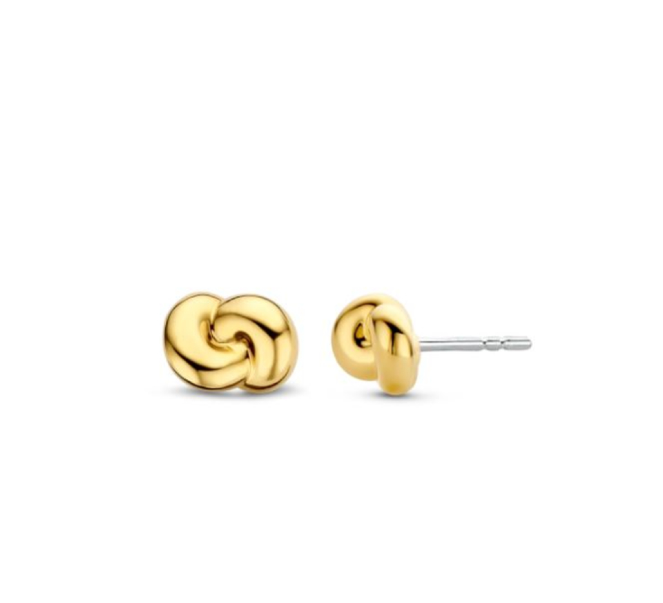 Boucles d'oreilles pour femme en argent 925, noeuds - 7896SY - Ti Sento Milano