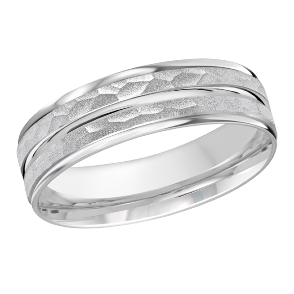 Jonc pour homme en or 10k - M3-815-6W - MALO