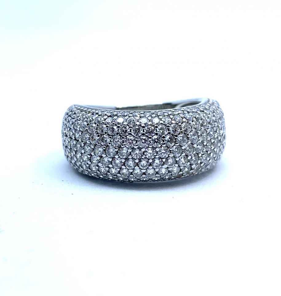 Bague pour femme en argent 925, zircons - 02-022134 - Miss Mimi