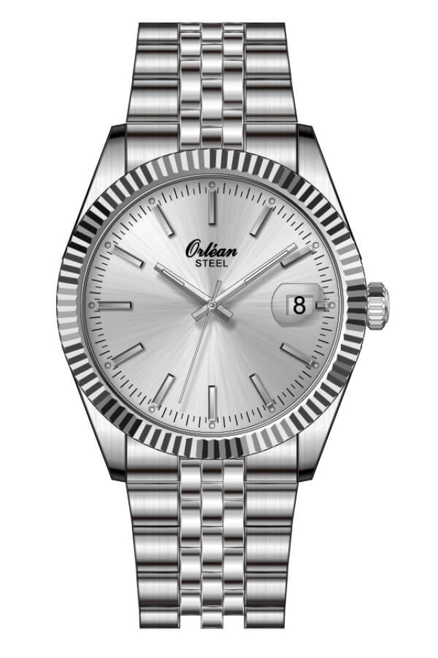 Montre pour homme en stainless, 3ATM - ME3463 - Orléan