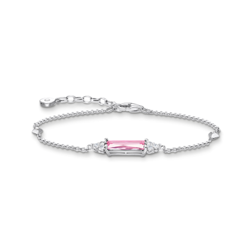Bracelet pour femme en argent 925, cubic zirconium - A2018-051-9-L19V - Thomas Sabo
