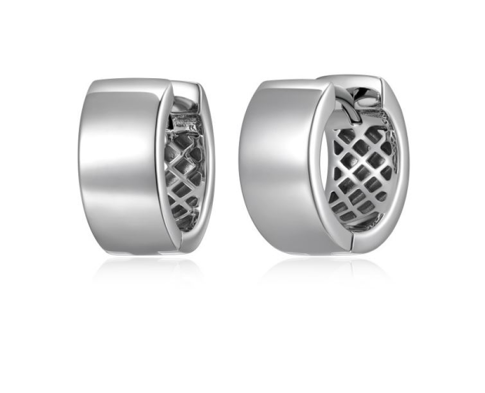Boucles d'oreilles pour homme en argent 925 - R2ATA4A027 - Ethos