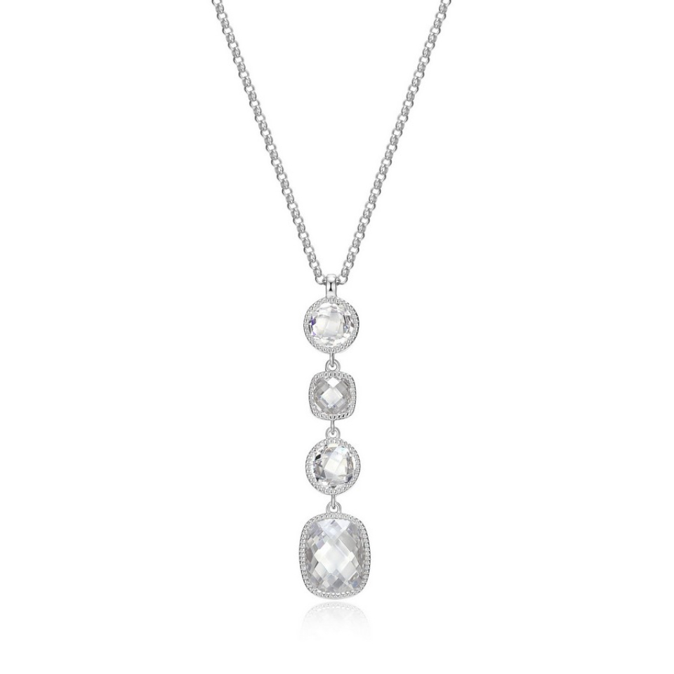 Pendentif pour femme en argent 925, cubic zirconium - R0LBZN0046 - ELLE