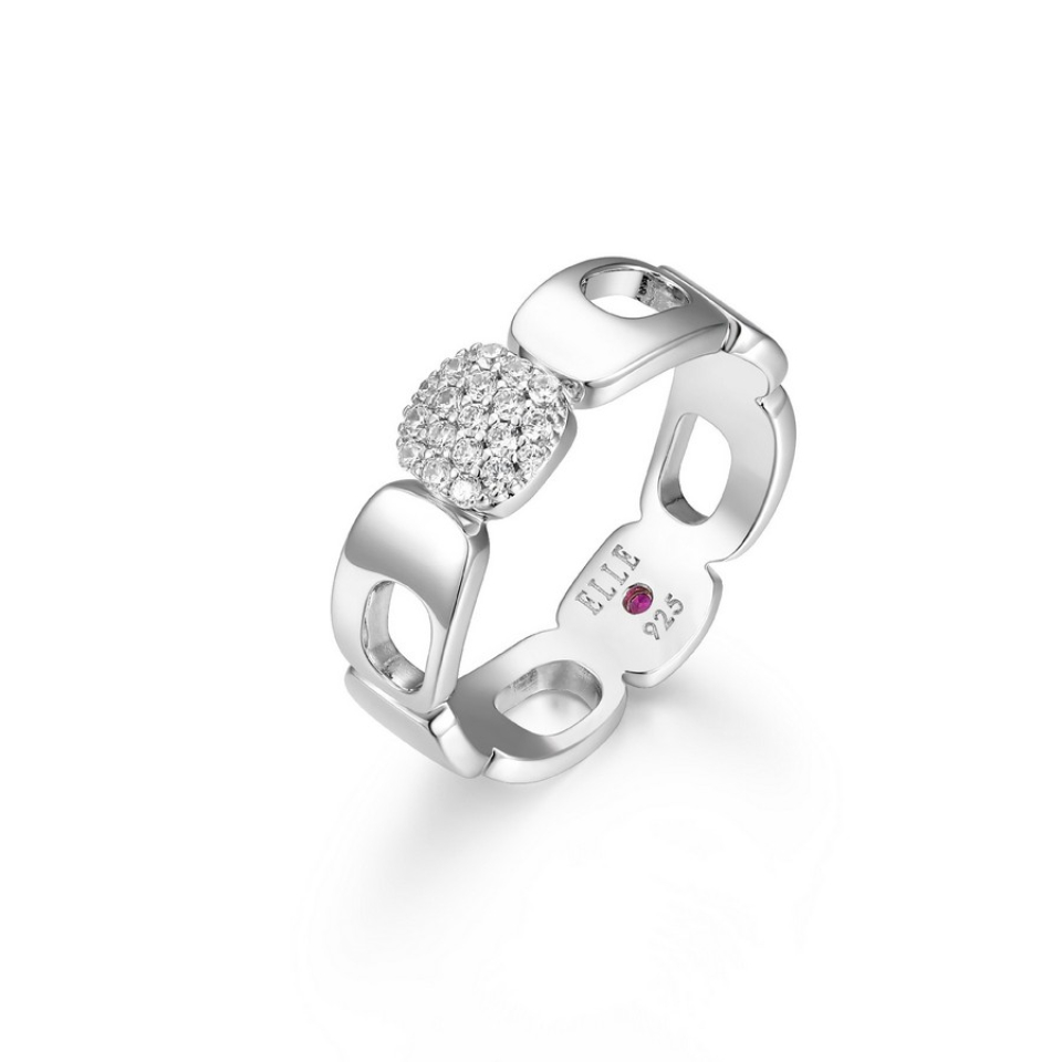 Bague pour femme en argent 925, cubic zirconium - R4LAJ800AC - ELLE