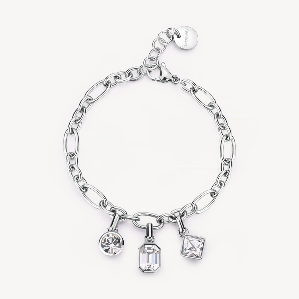 Bracelet pour femme en stainless, cubic zirconium - BYM191 - Brosway