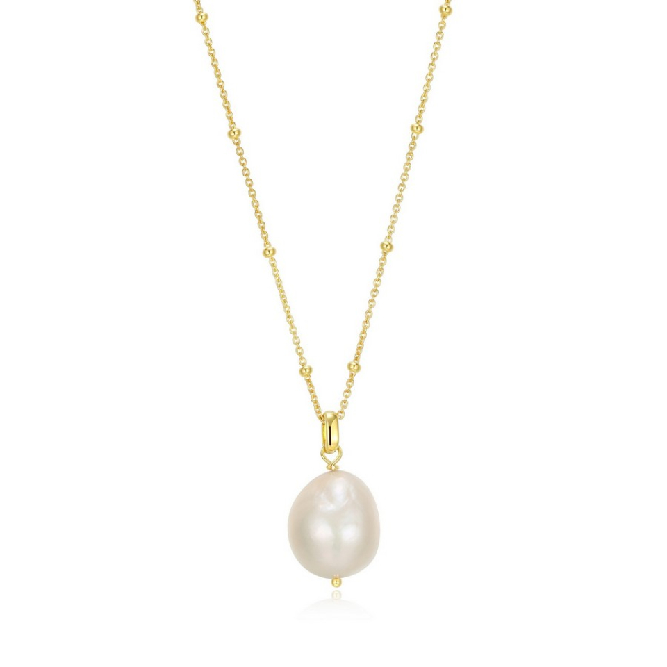 Pendentif pour femme en argent 925, perles - 30LC034546 - ELLE