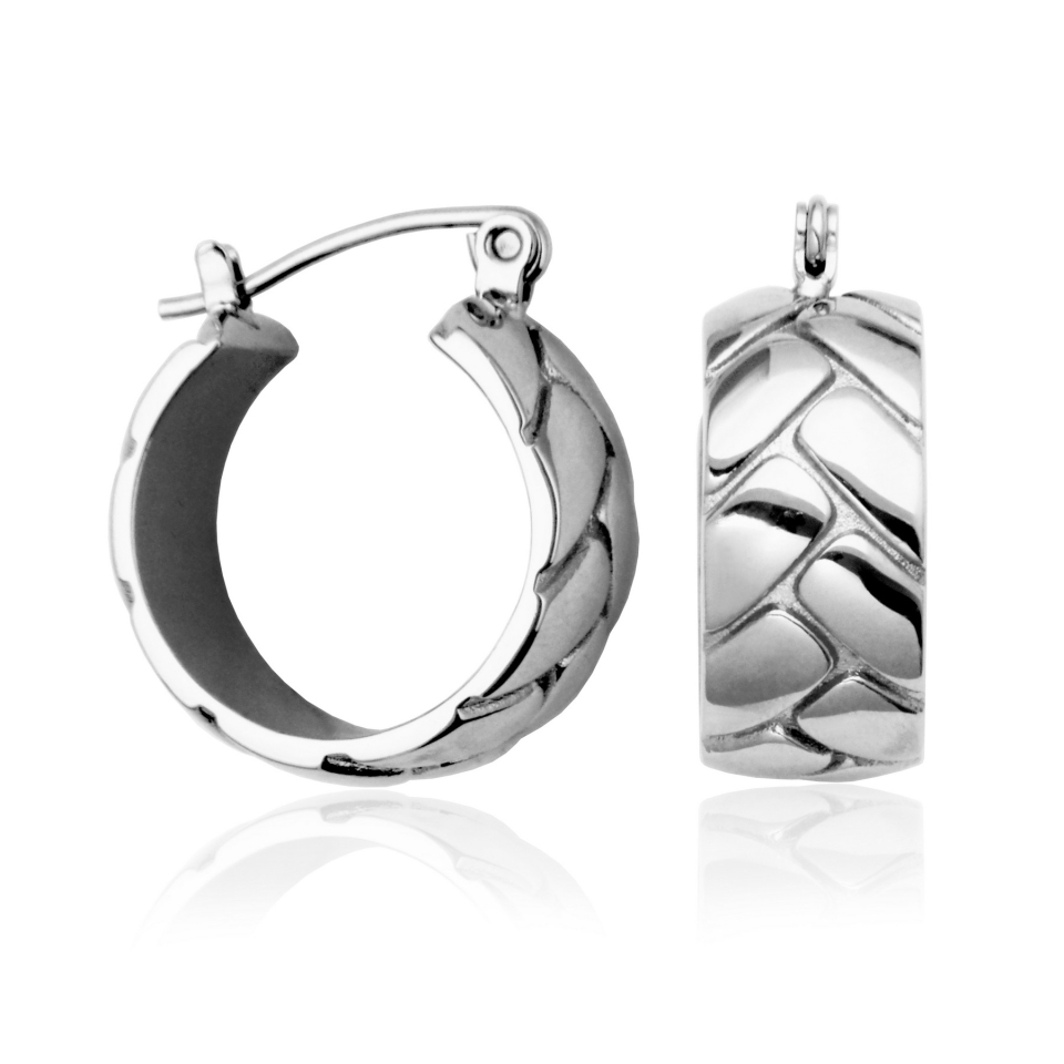 Boucles d'oreilles pour femme en stainless - T2XH130100 - Steelx