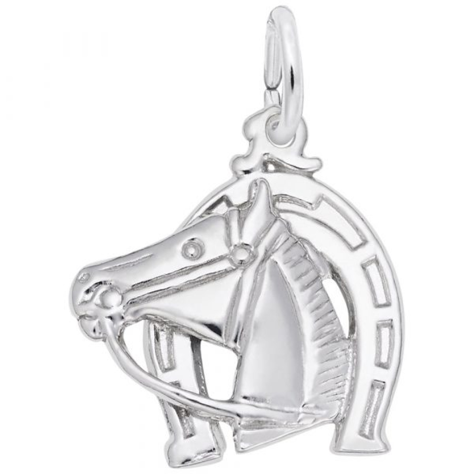 Pendentif en argent 925, cheval - 10-0173-000 - Rembrandt Charms