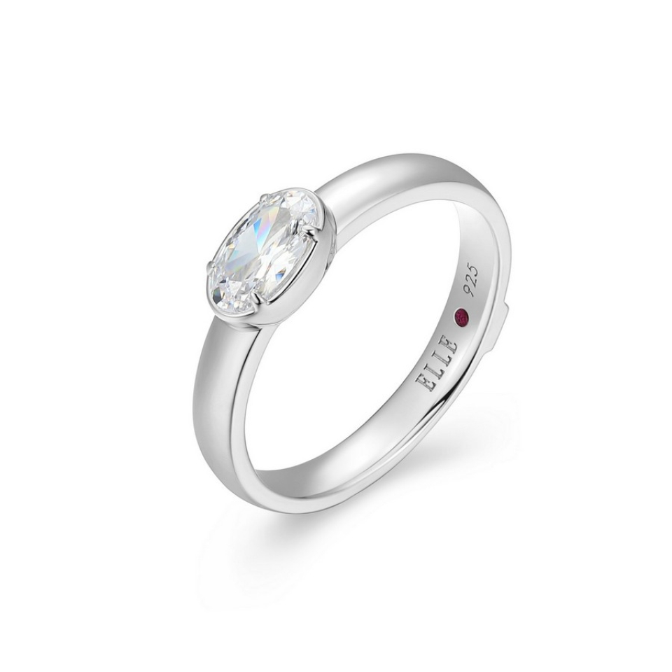 Bague pour femme en argent 925, cubic zirconium - R4LAL800AC - ELLE