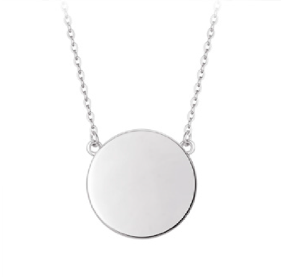 Collier pour femme en argent 925, médaillon - L354N - Legend
