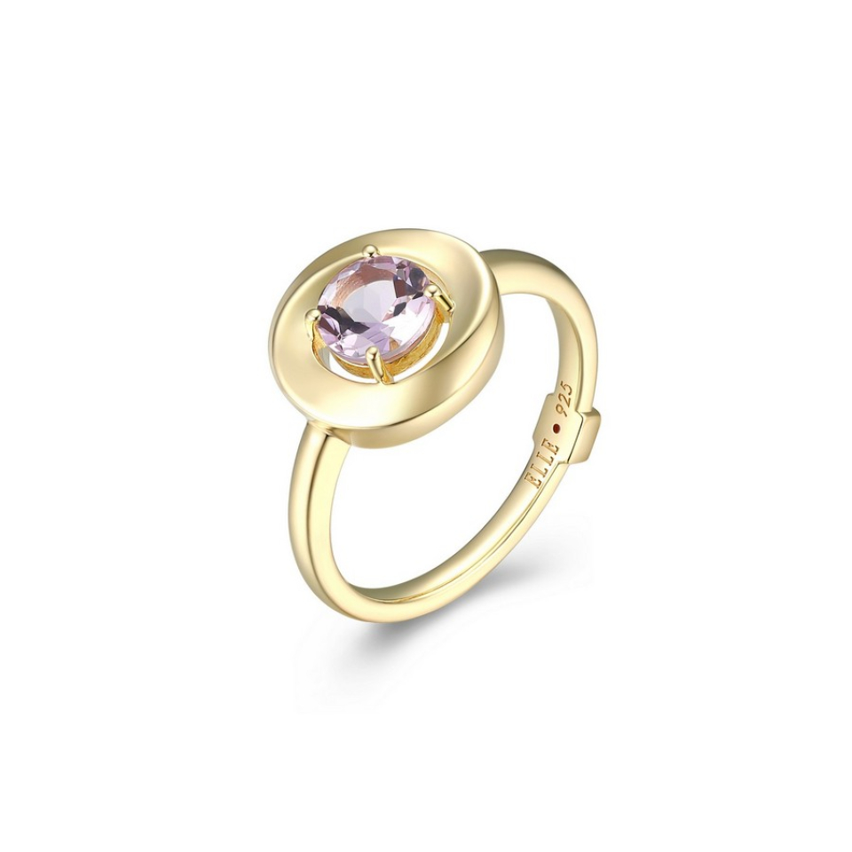 Bague pour femme en argent 925, améthyste - 32LAJGDHAC - ELLE
