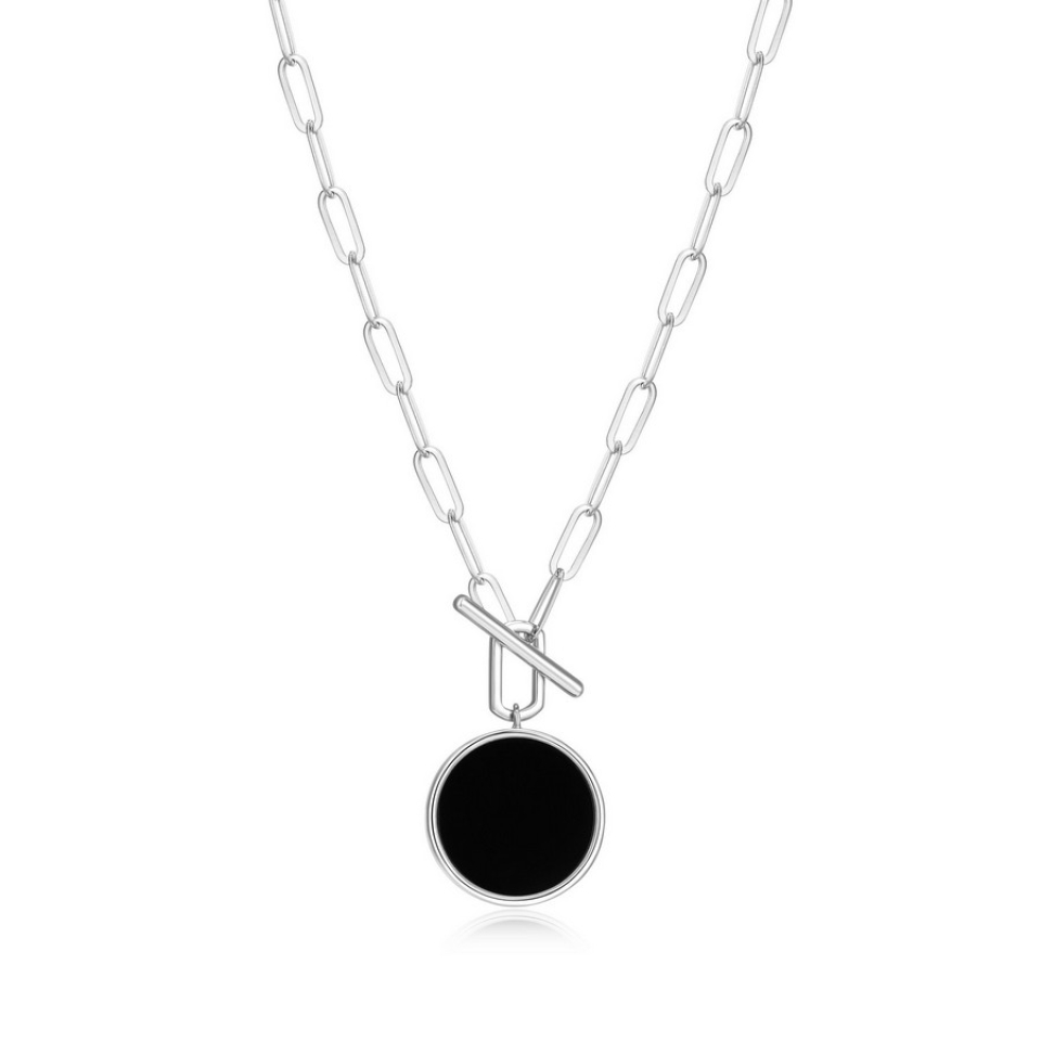 Pendentif pour femme en argent 925, agate - R0LC162738 - ELLE