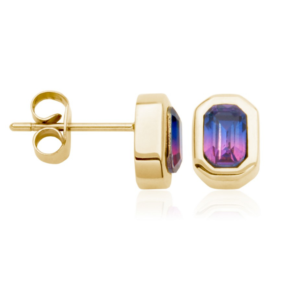 Boucles d'oreilles pour femme en stainless, zircons - T2XF300200 - Steelx