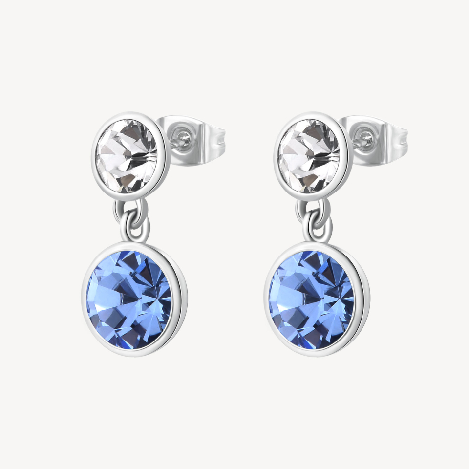 Boucles d'oreilles pour femme en stainless, cubic zirconium - BYM17 - Brosway