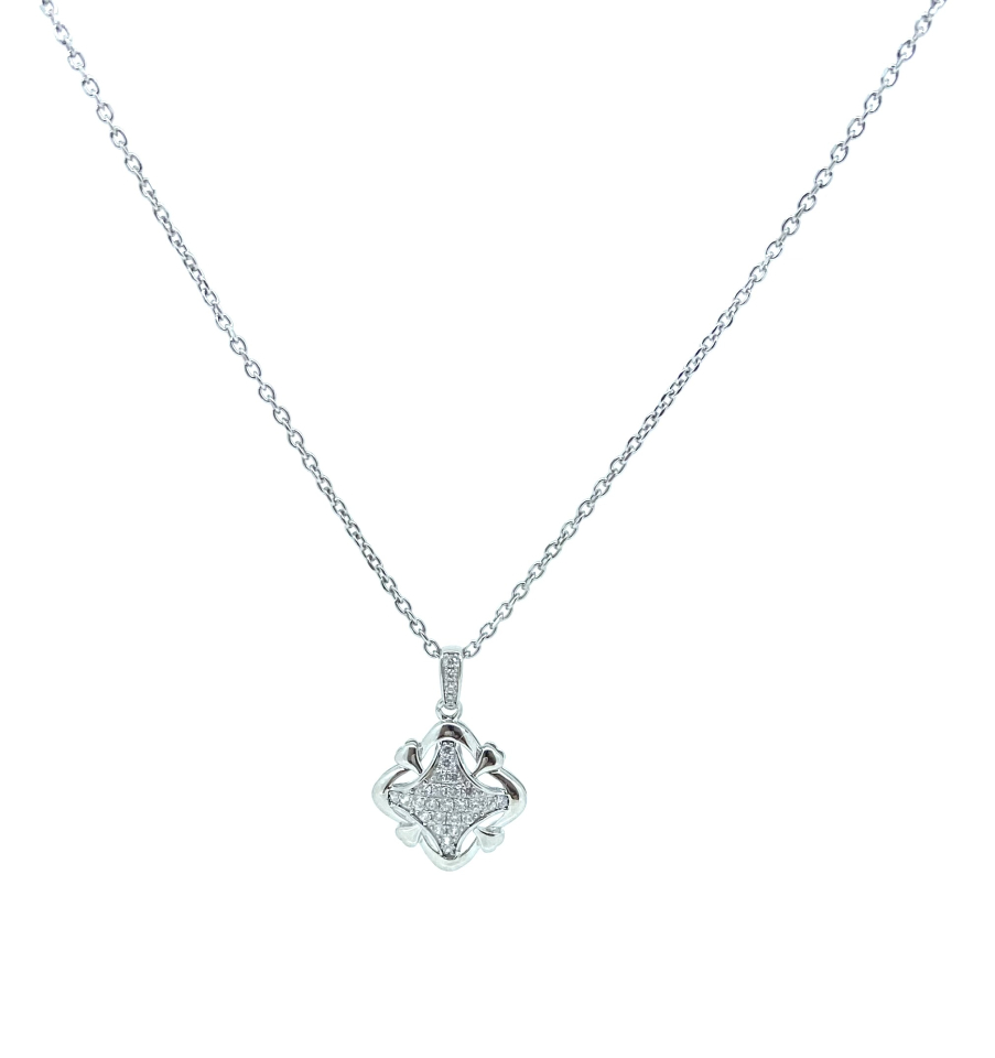 Pendentif pour femme en argent 925, cubic zirconium - PD415 - Divers