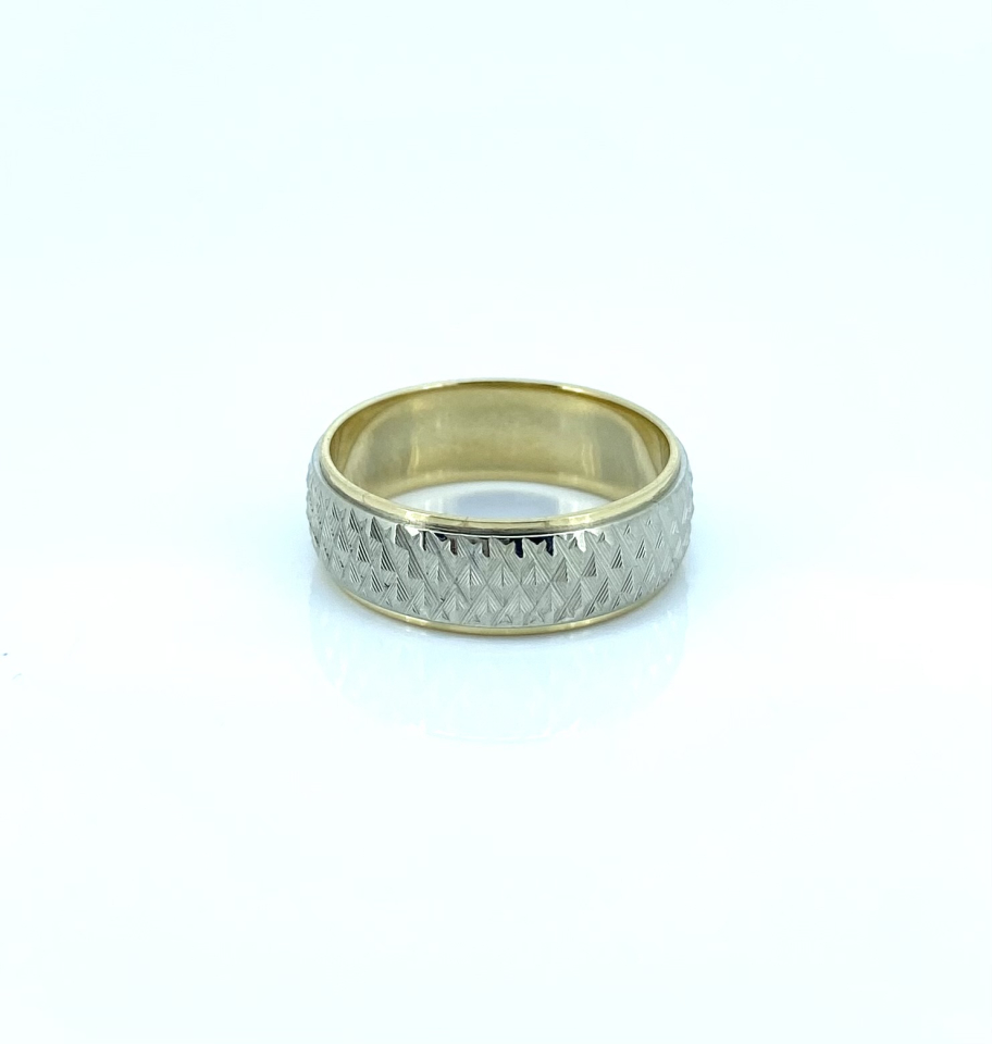 Jonc pour homme en or 10k