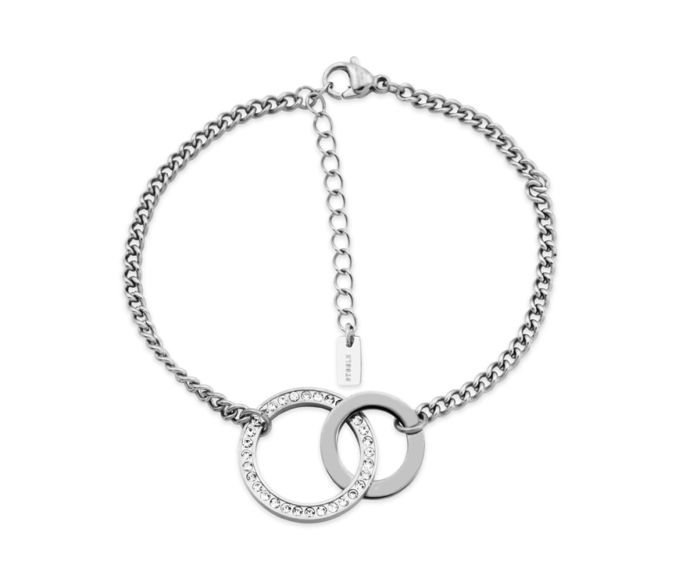 Bracelet pour femme en stainless, cubic zirconium - T1X5500070 - Steelx