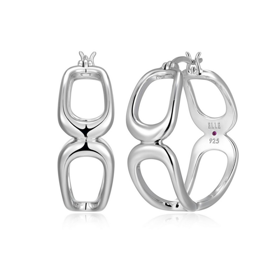 Boucles d'oreilles pour femme en argent 925 - R2LCU2A00J - ELLE