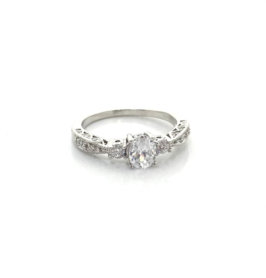 Bague pour femme en argent 925, cubic zirconium - GR5042-8 - Danny's silver