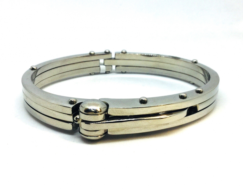 Bracelet stainless, rigide - XB1026 - 