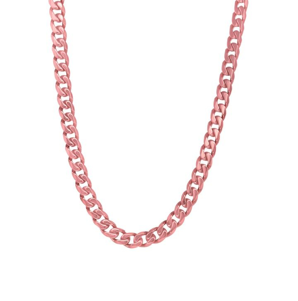 Chaine en stainless, gourmette, 4.5mm - SPN27-20 - Italgem