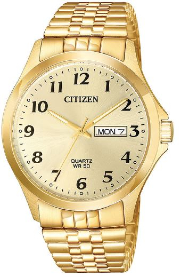 Montre homme, stainless, bracelet élastique, 5ATM - BF5002-99P - Citizen