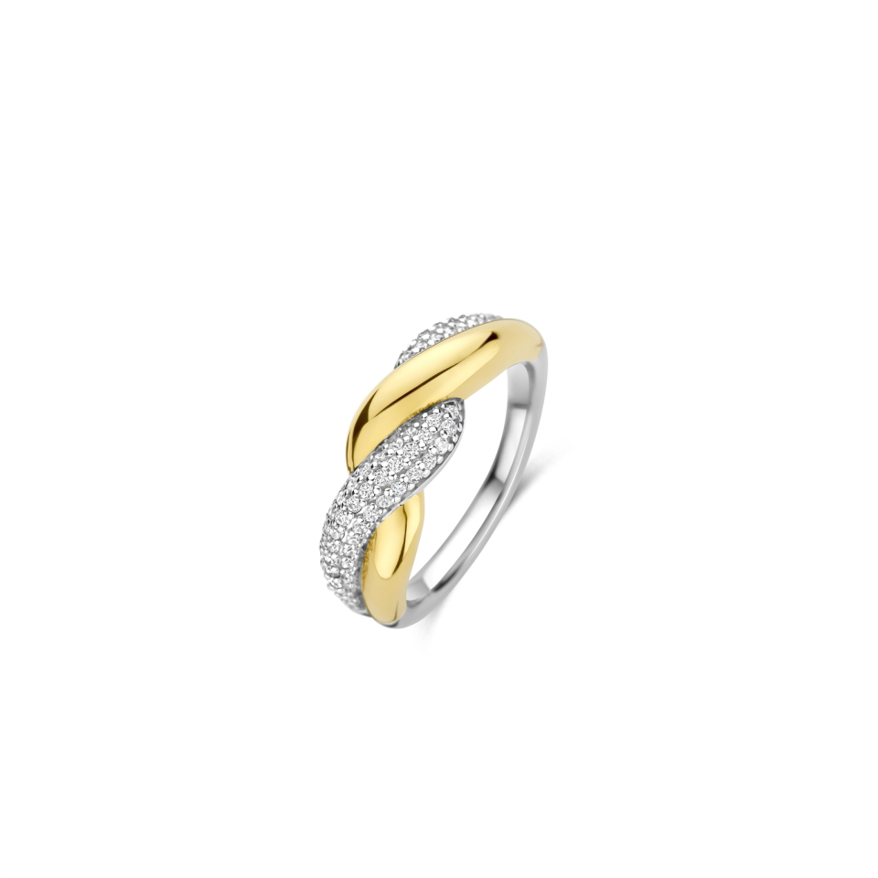 Bague pour femme en argent 925, cubic zirconium - 12370ZY/56 - Ti Sento Milano