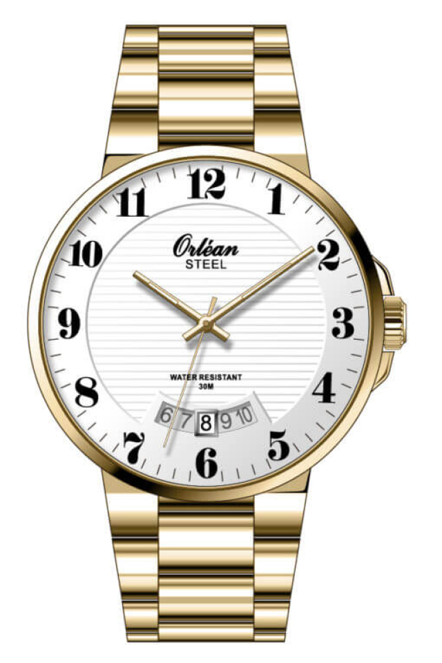 Montre pour homme en stainless, 3ATM - ME3605 - Orléan