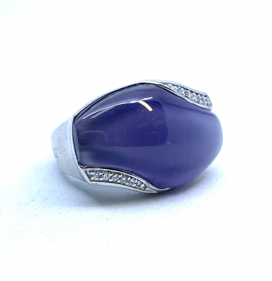 Bague pour femme en argent 925, zircons - ESE9950 - Ethan Stars