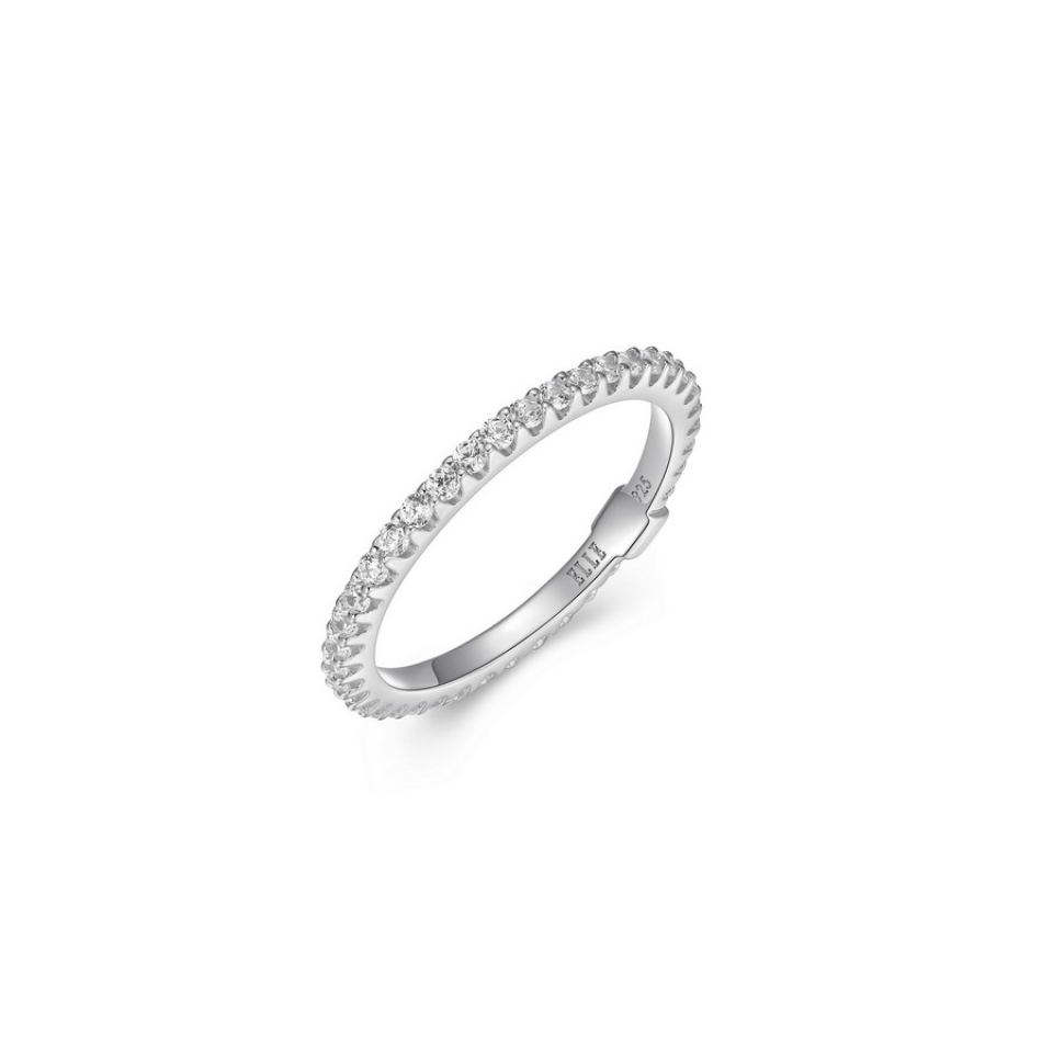 Bague éternitée pour femme en argent 925, cubics zirconium - R4LAF800AC - ELLE