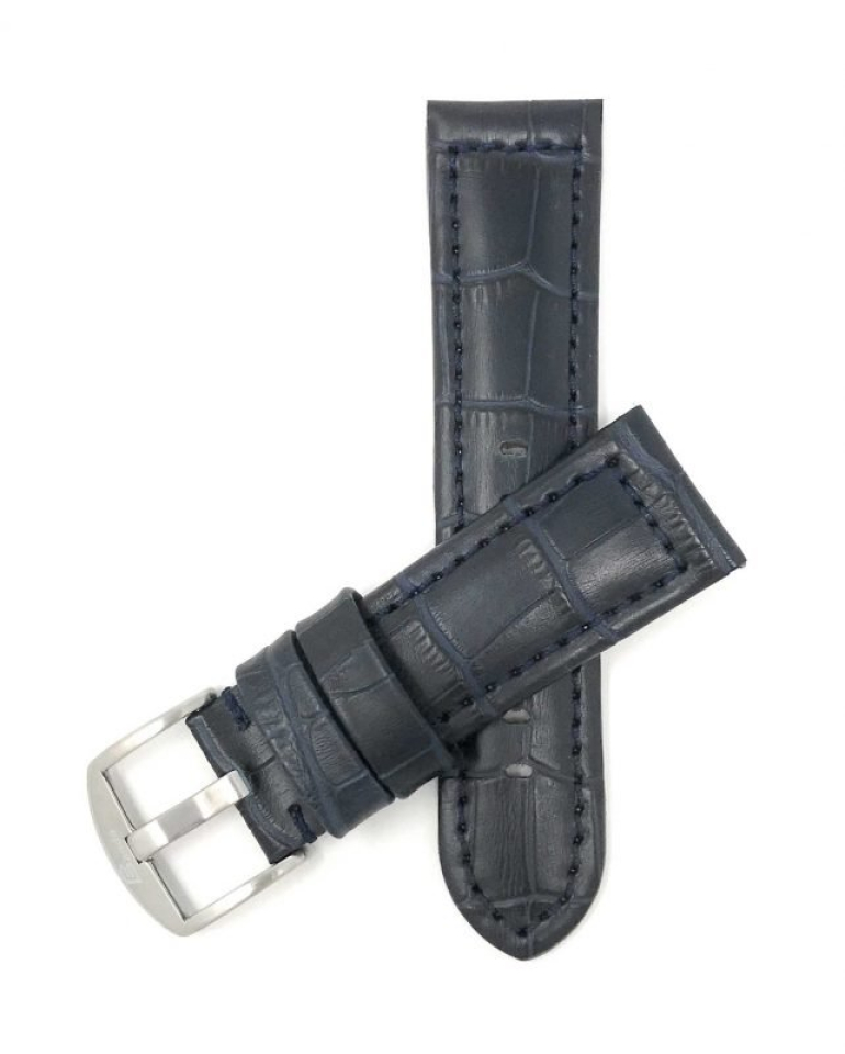 Bracelet de montre en cuir et stainless - 602.18.BLM - Banda Swiss