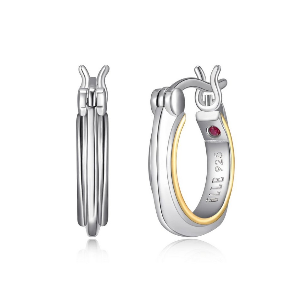 Boucles d'oreilles pour femme en argent 925 - R2LCJ0A00J - ELLE