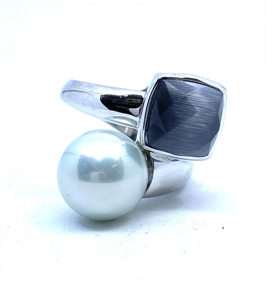 Bague pour femme en argent 925 - ESR0349-8 - Ethan Stars