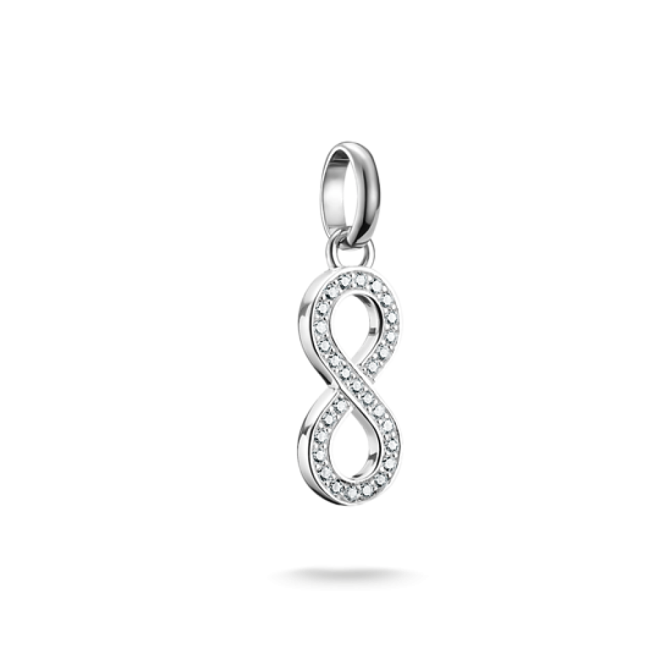 Breloque pour femme en argent 925, cubic zirconium, infini - CC1284-051-14 - Thomas Sabo