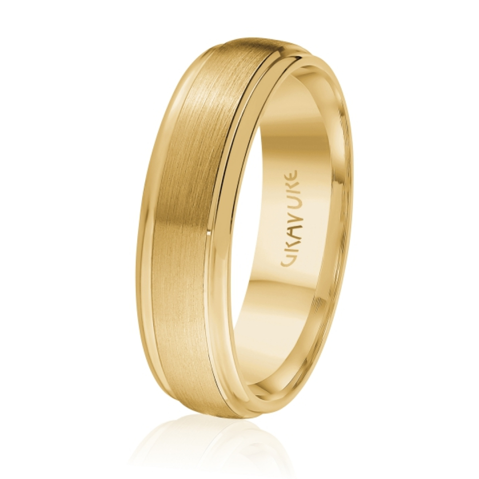 Jonc pour homme en or 10k - GL-800-6Y - MALO