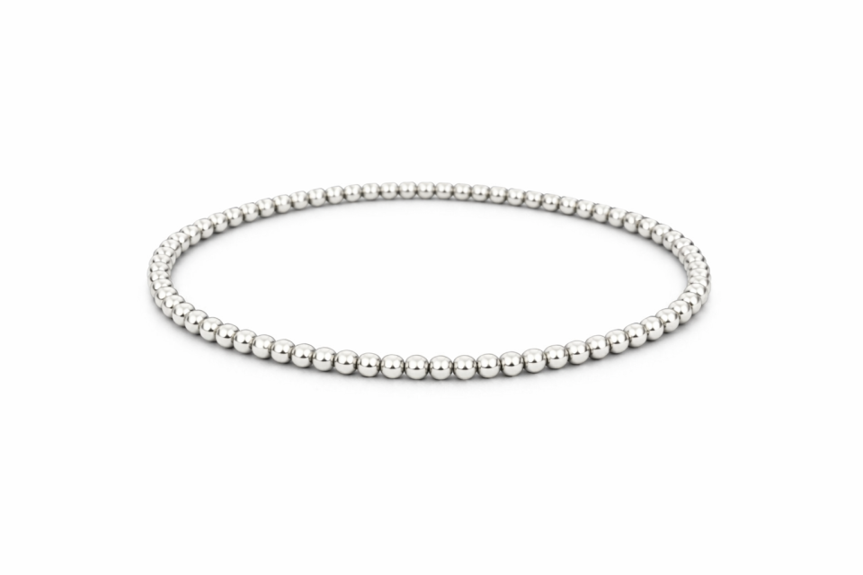 Bracelet pour femme en argent 925, boules - ESB0797 - Ethan Stars
