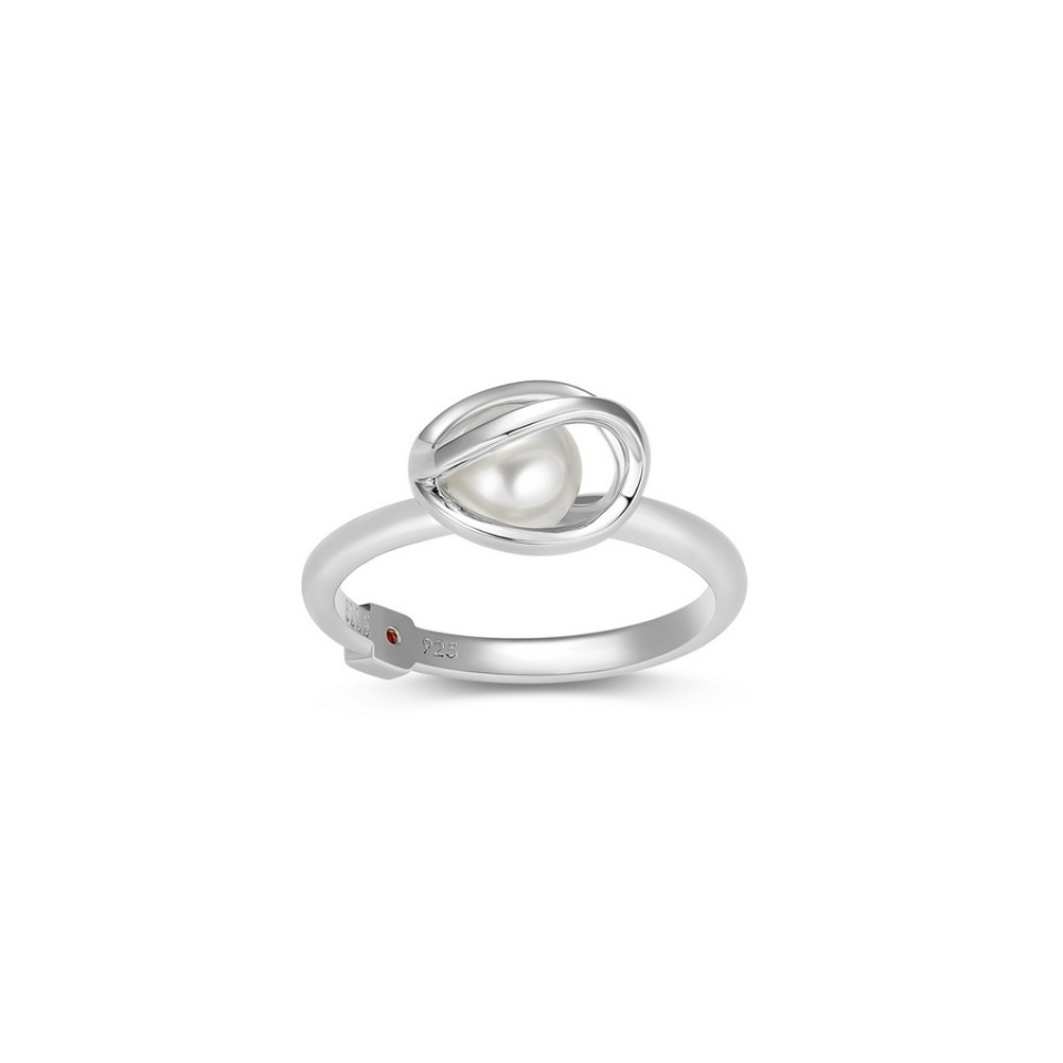 Bague pour femme en argent 925, perle - R4LAGM45AC - ELLE