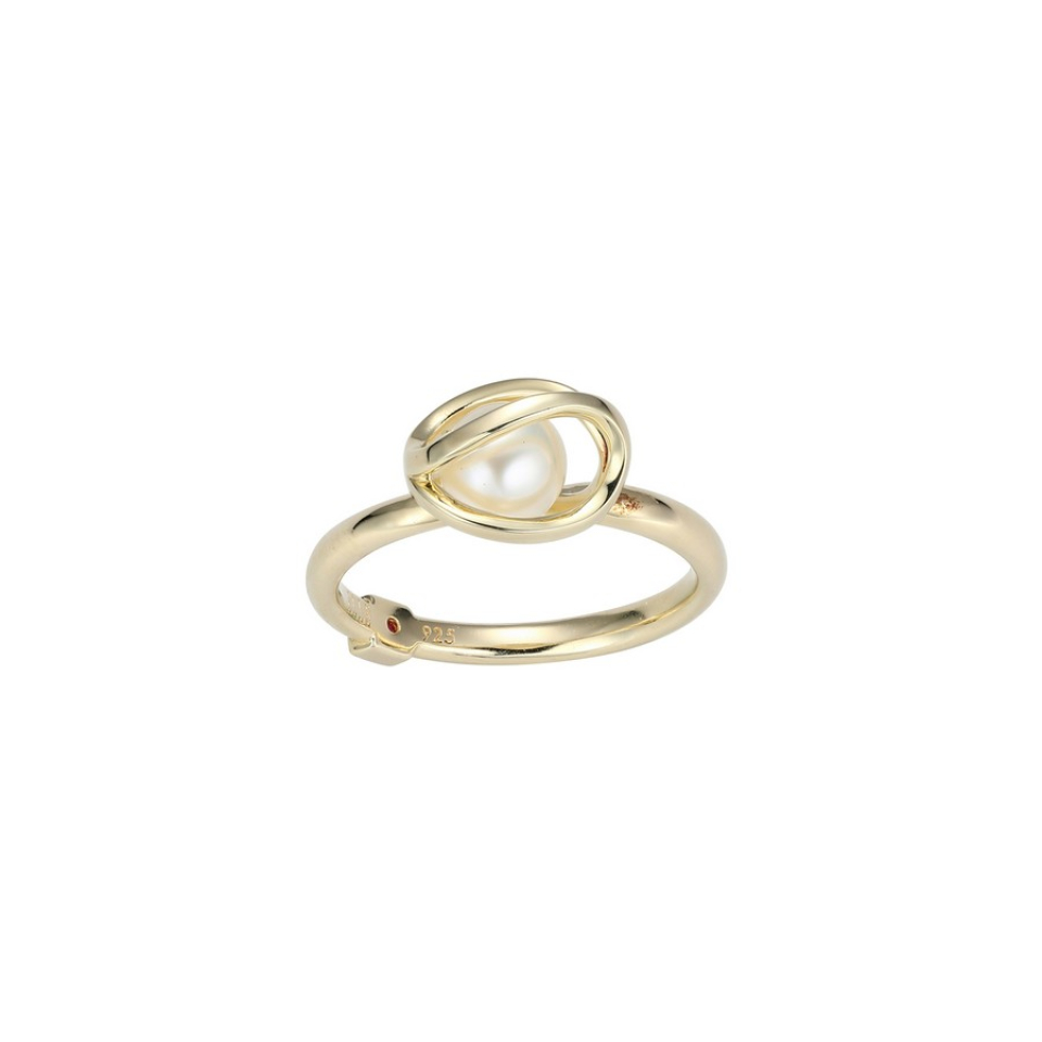 Bague pour femme en argent 925, perle - 34LAGM45AC - ELLE