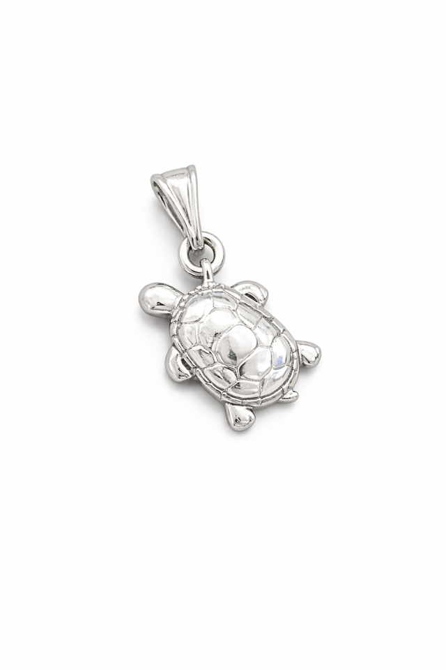 Breloque en argent 925, tortue - PD548 - Divers