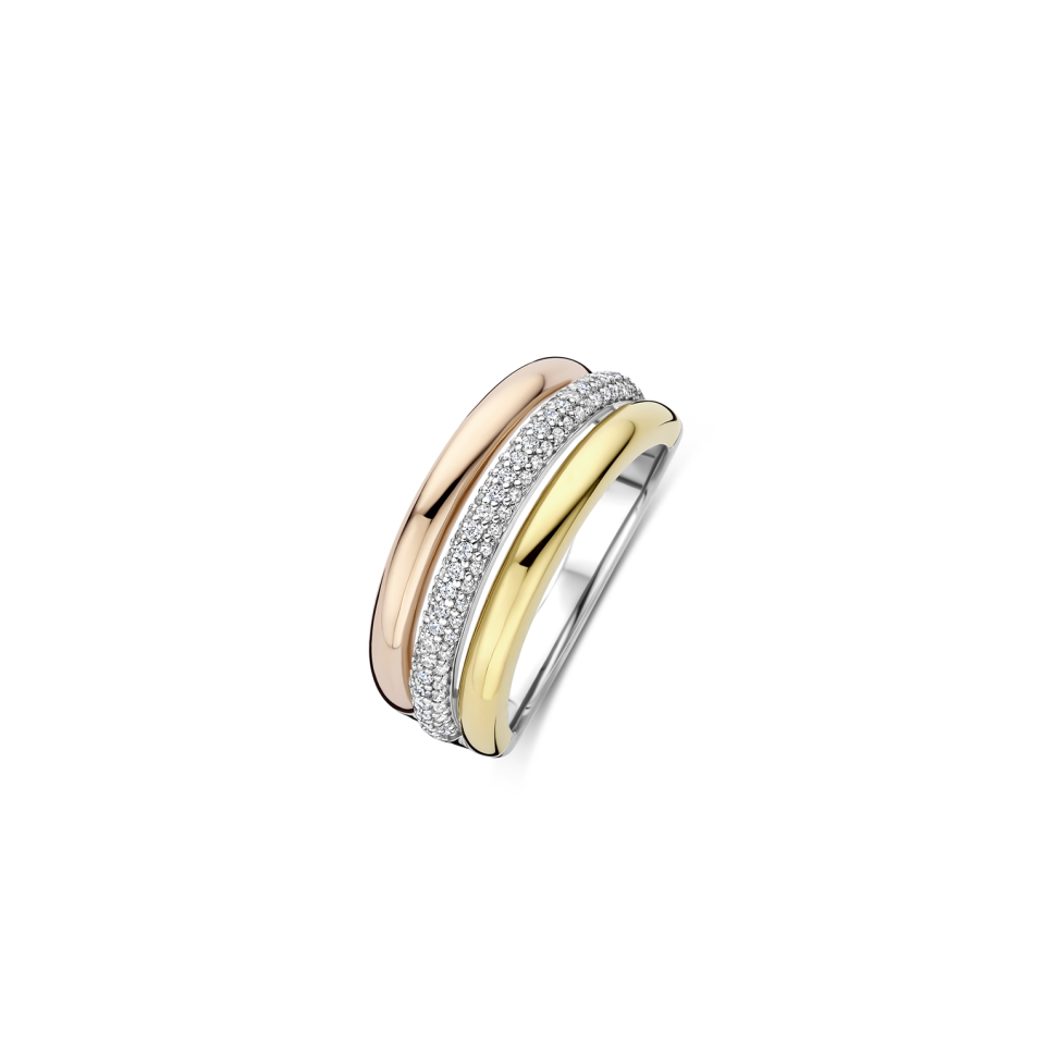 Bague pour femme en argent 925, cubic zirconium - 12427TZ/56 - Ti Sento Milano