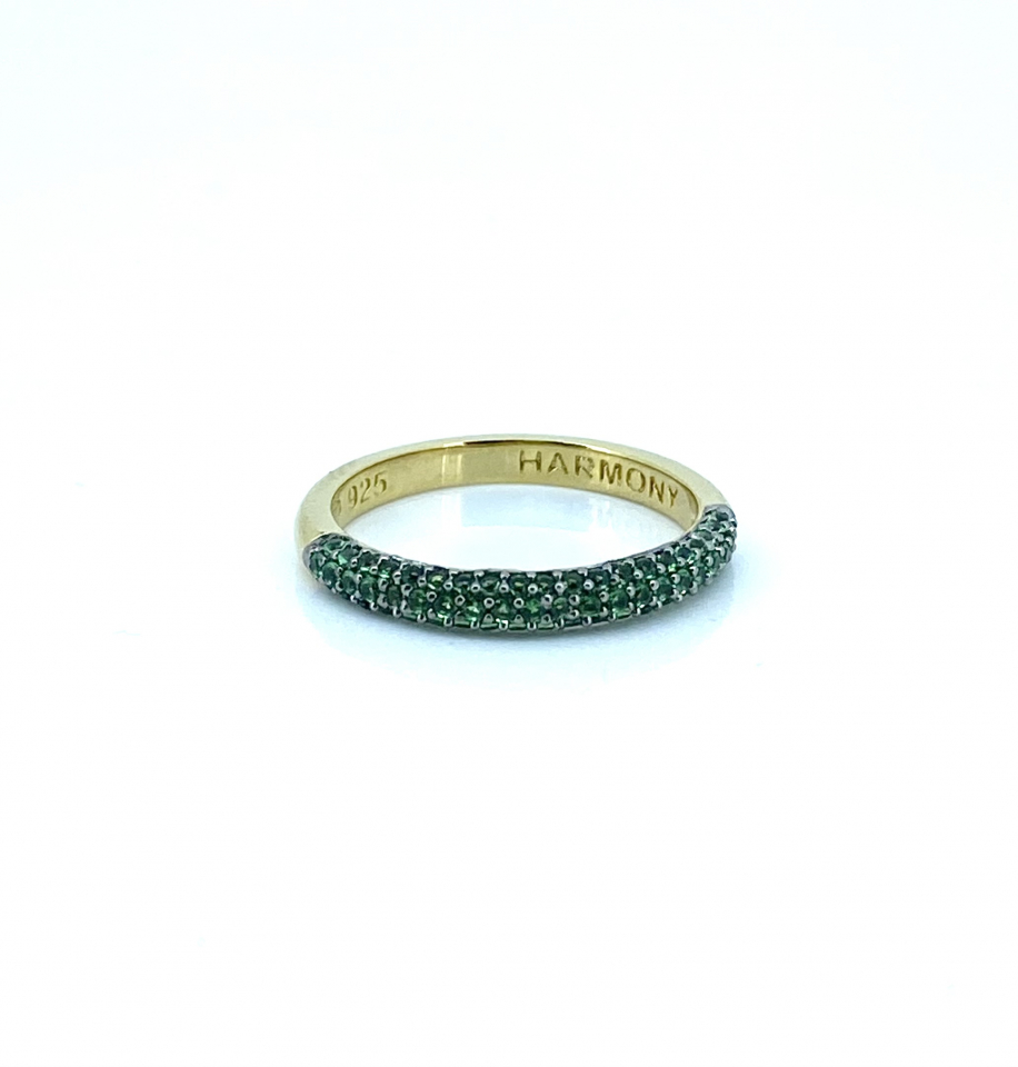 Bague pour femme en argent 925, zircons, mai - HARMONY05 - Harmony