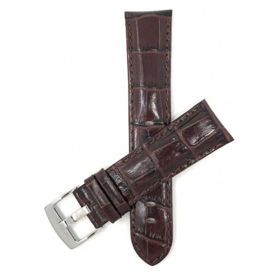 Bracelet de montre en cuir et stainless - XL.508.20.BR - Banda Swiss