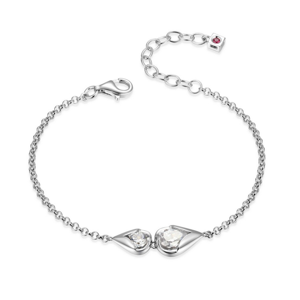 Bracelet pour femme en argent 925, cubic zirconium - R1LAR0004Q - ELLE
