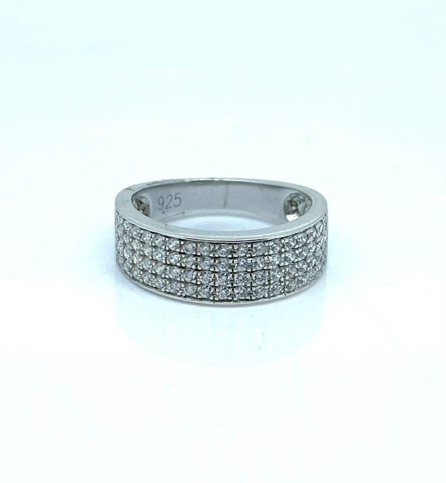 Bague pour femme en argent 925, cubic zirconium