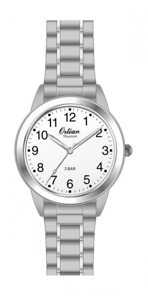 Montre pour homme en titanium, 3ATM