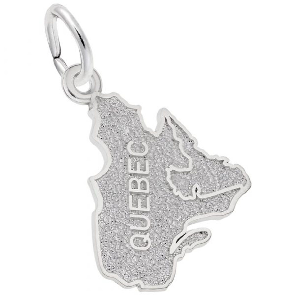 Pendentif en argent 925, québec - 10-2168-000 - Rembrandt Charms