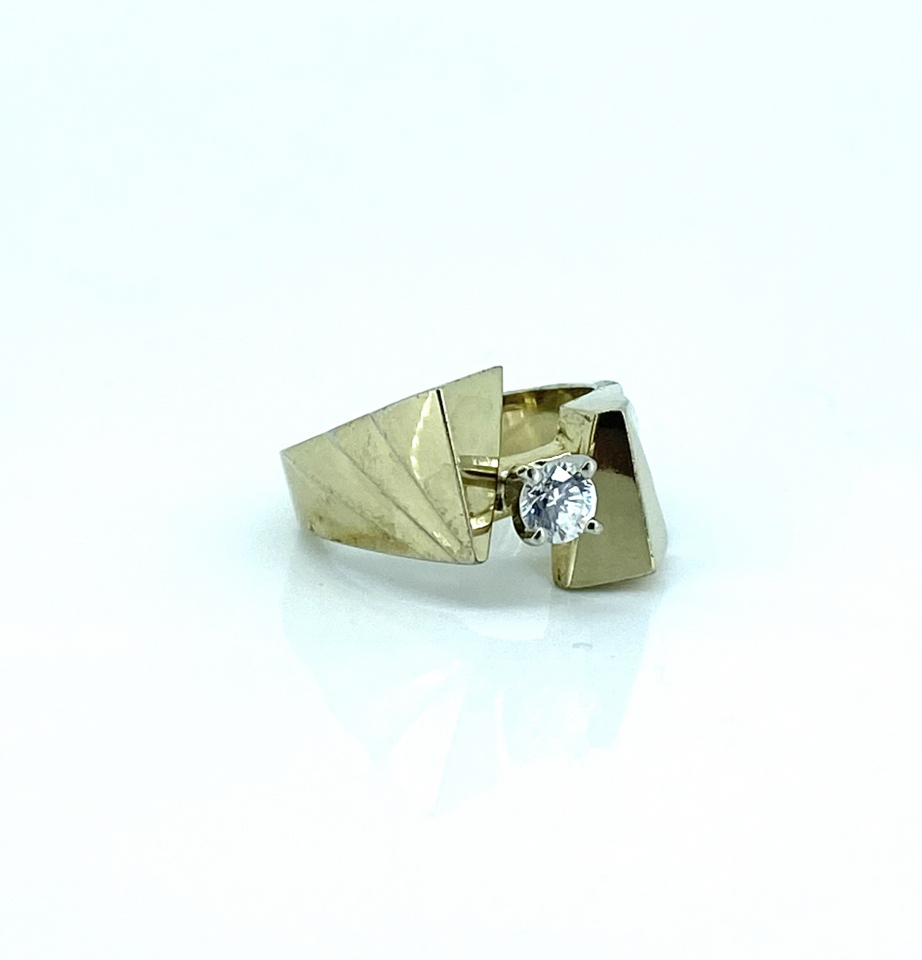 Bague pour femme en argent 925, zircon - BG519 - Divers