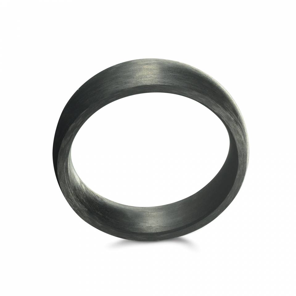 Bague pour homme en fibre de carbone - CF1-9 - Italgem