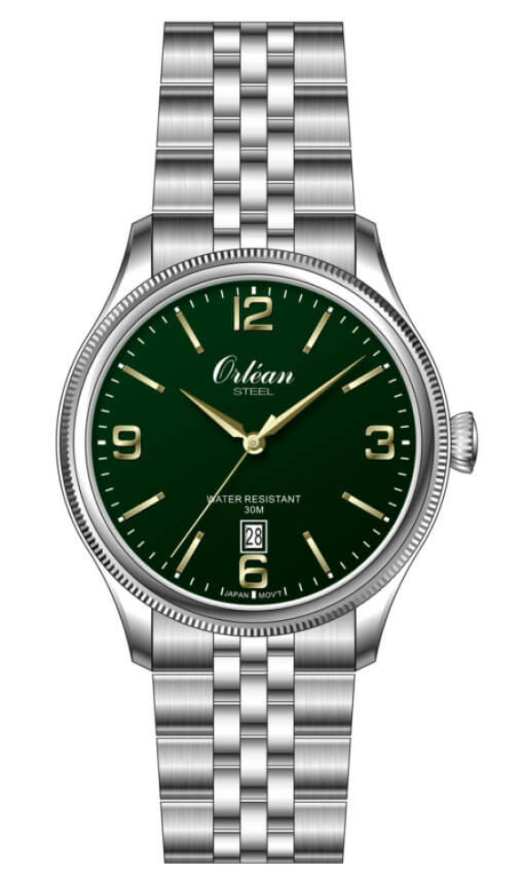 Montre pour homme en stainless, 3ATM